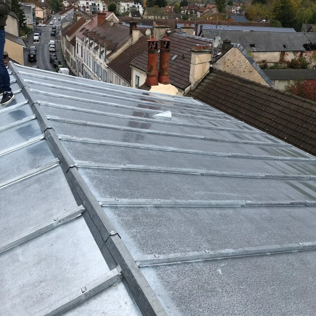 zinguerie toiture renovée